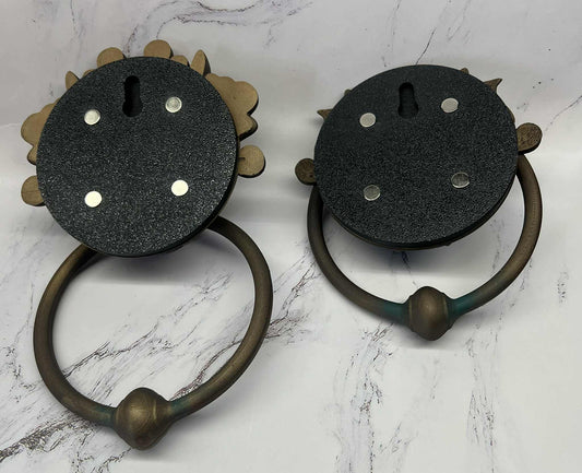 Labyrinth-Inspired Door Knockers: Magnetic & Wall-Mountable