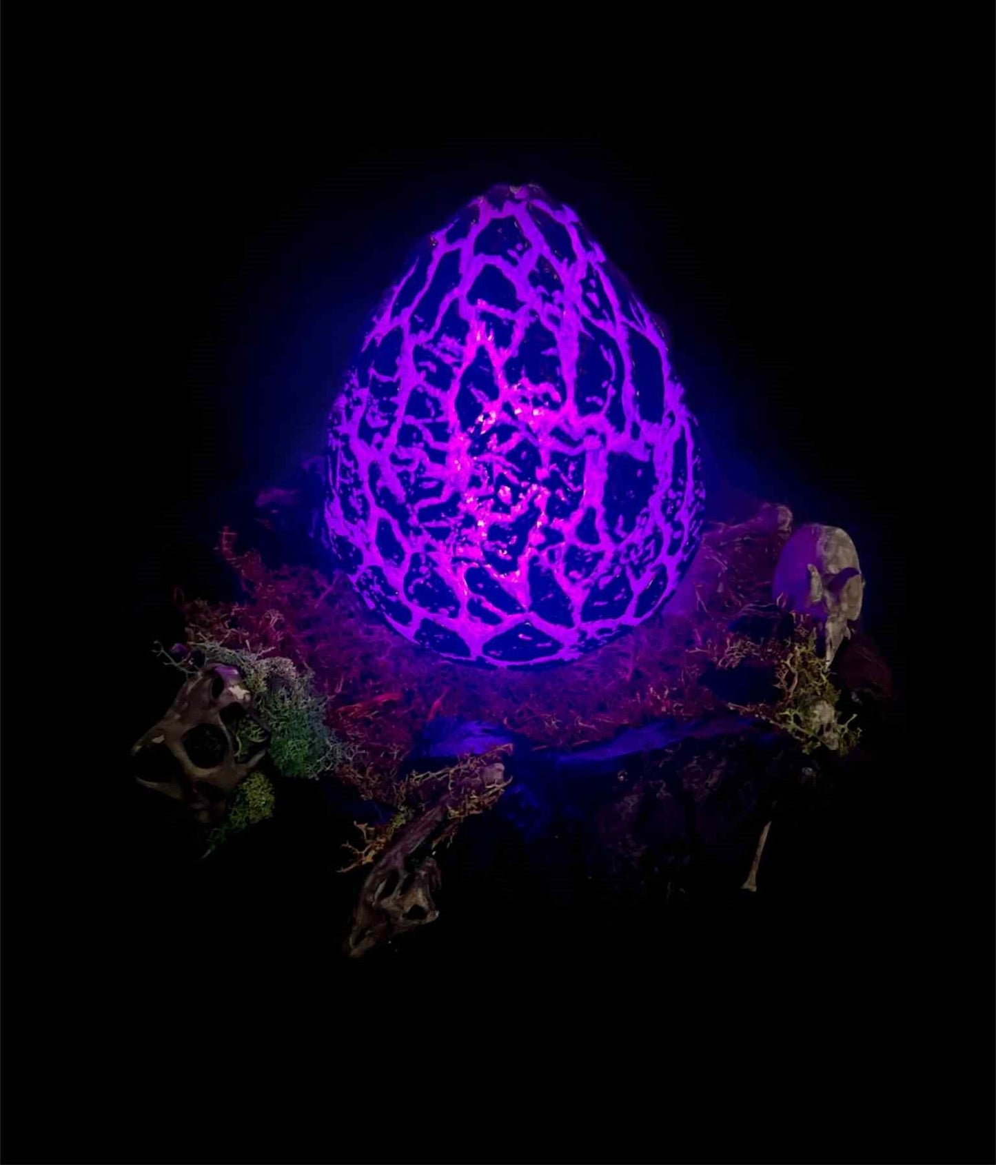 Ark Survival Inspired GIANT Rock Drake Egg Nest - Illuminates!