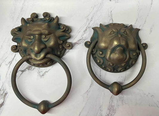 Labyrinth-Inspired Door Knockers: Magnetic & Wall-Mountable