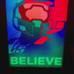Master Chief “BELIEVE” RGB Display Light Box | Halo-Inspired LED Wall Art | Sound Reactive Gaming Decor