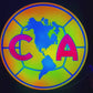 Club América 3D LED RGB Light Box – Multicolor, Sound-Reactive, Wall-Mounted Soccer Fan Decor