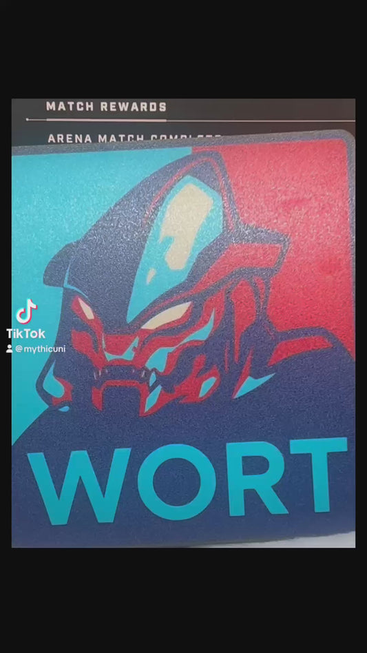 Halo Inspired Wort Lightbox