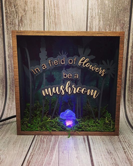 Be a Mushroom Shadowbox